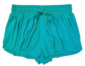 Fly Away Short - Turquoise Blue