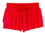 Fly Away Short - Red
