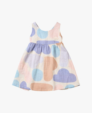 Petite Revery - Cloudy Seashells Muslin Dress
