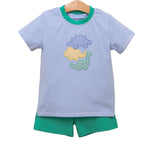Trotter Street - Dinosaur Short Set
