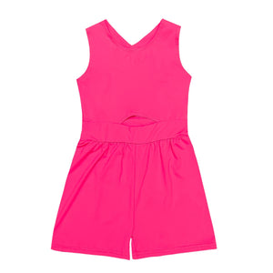 Belle Cher - Hot Pink Romper