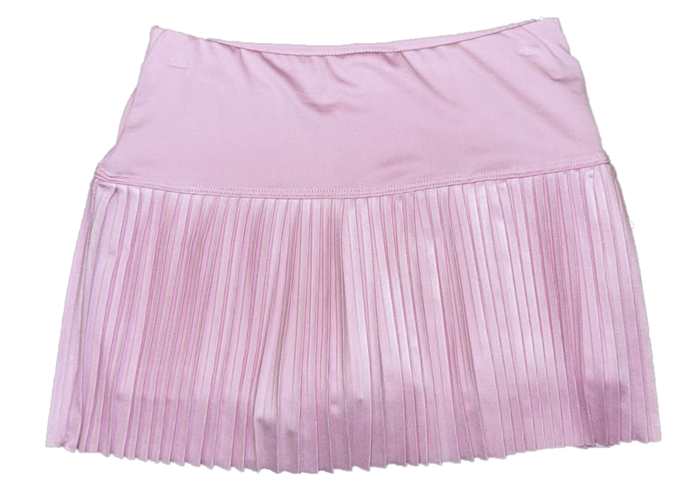 Suzette - Pink Pleated Skort