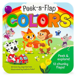 Colors Interactive Lift-A-Flap Board Book