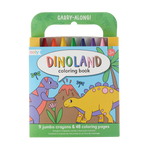 Ooly - Dinoland Carry Along Coloring Book