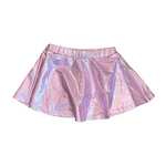 Lulu Bebe - Metallic Lavender Skirt