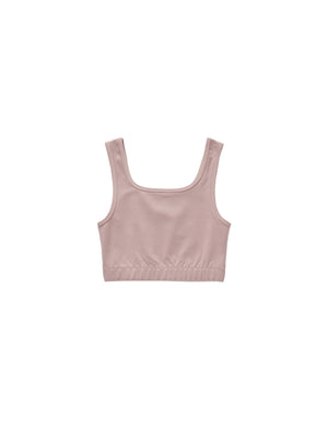 Rylee & Cru - Mauve Cropped Fitted Tank