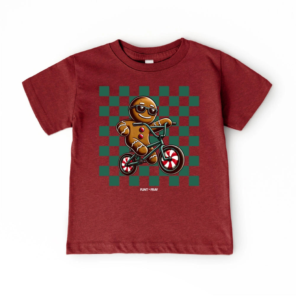 Flint + Fray - Bmx Gingerbread Man Tee