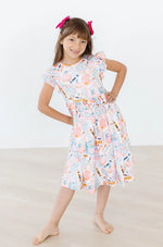 Mila & Rose - Class Act Flutter Sleeve Twirl Dress