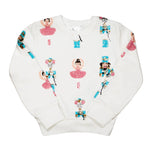 Belle Cher - Women's White Nutcracker Sweatshirt