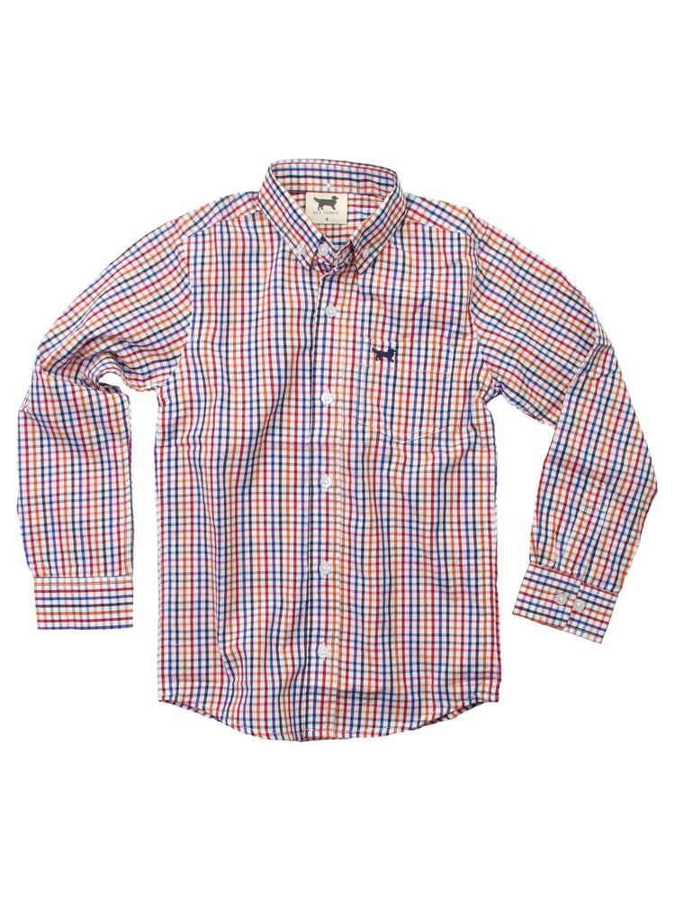 Wes & Willy - Jack Thomas L/S Buttoned Down Shirt/Red