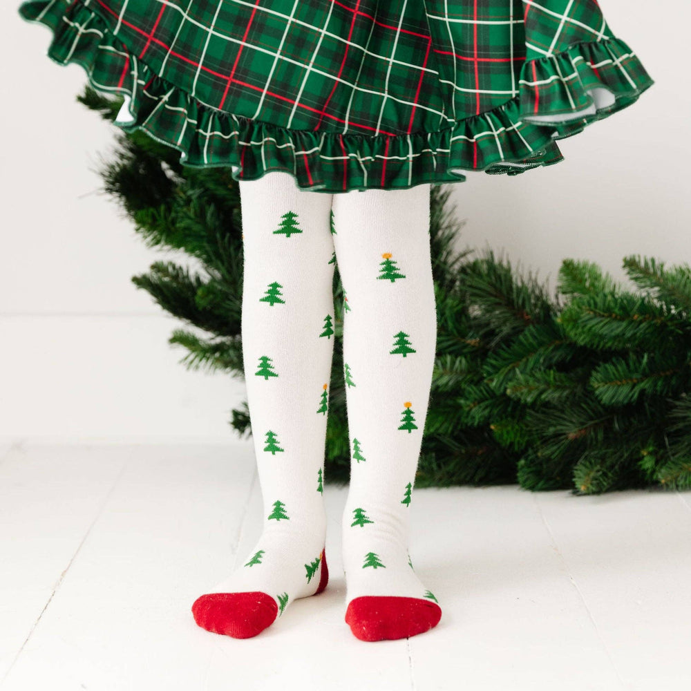 Little Stocking Co. - Christmas Tree Knit Tights