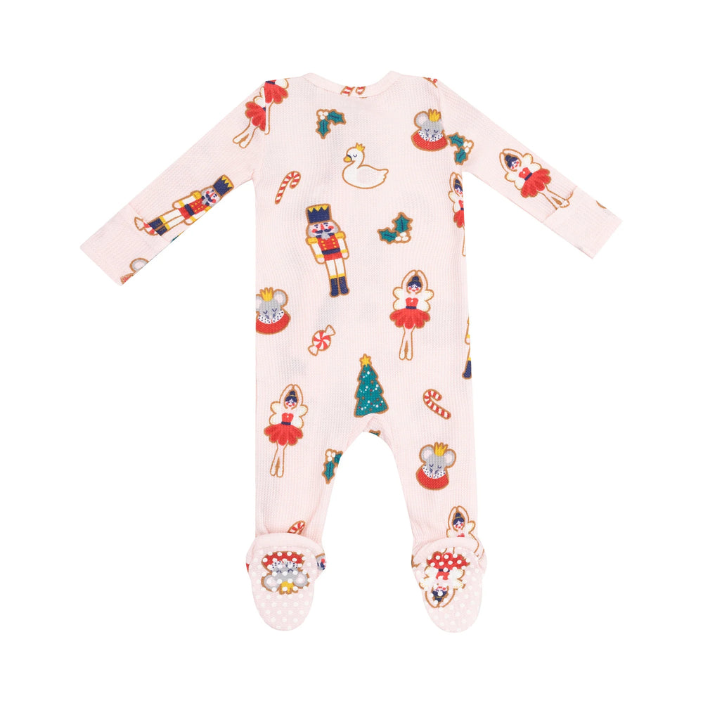 Angel Dear - Sugar Plum Fairy Christmas Cookie Zip Footie