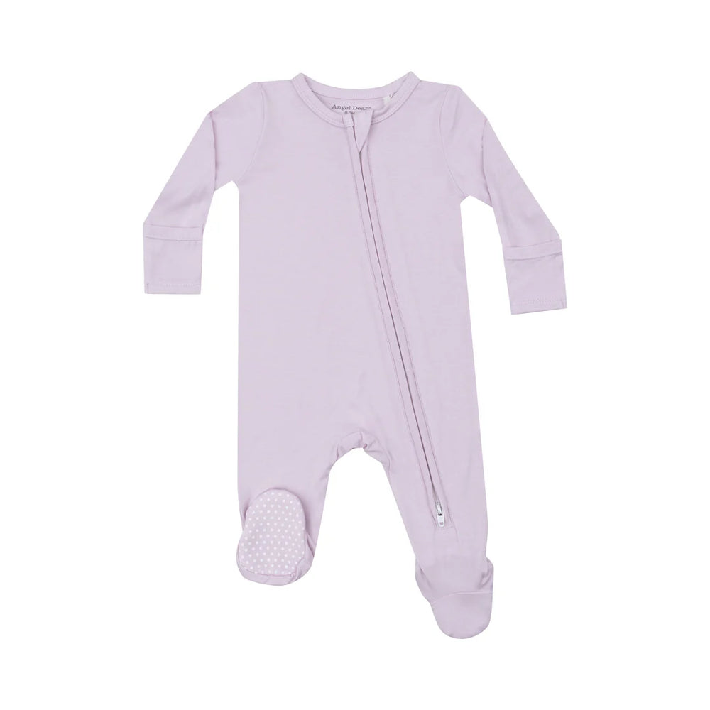 Angel Dear - Orchid Hush 2 Way Zip Footie