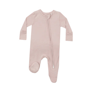 Angel Dear - Sepia Rose - 2 Way Zip Ruffle Footie