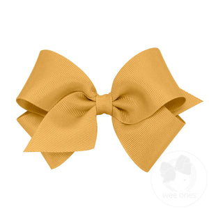 Wee Ones - Small Classic Grosgrain Hair Bow (Plain Wrap)