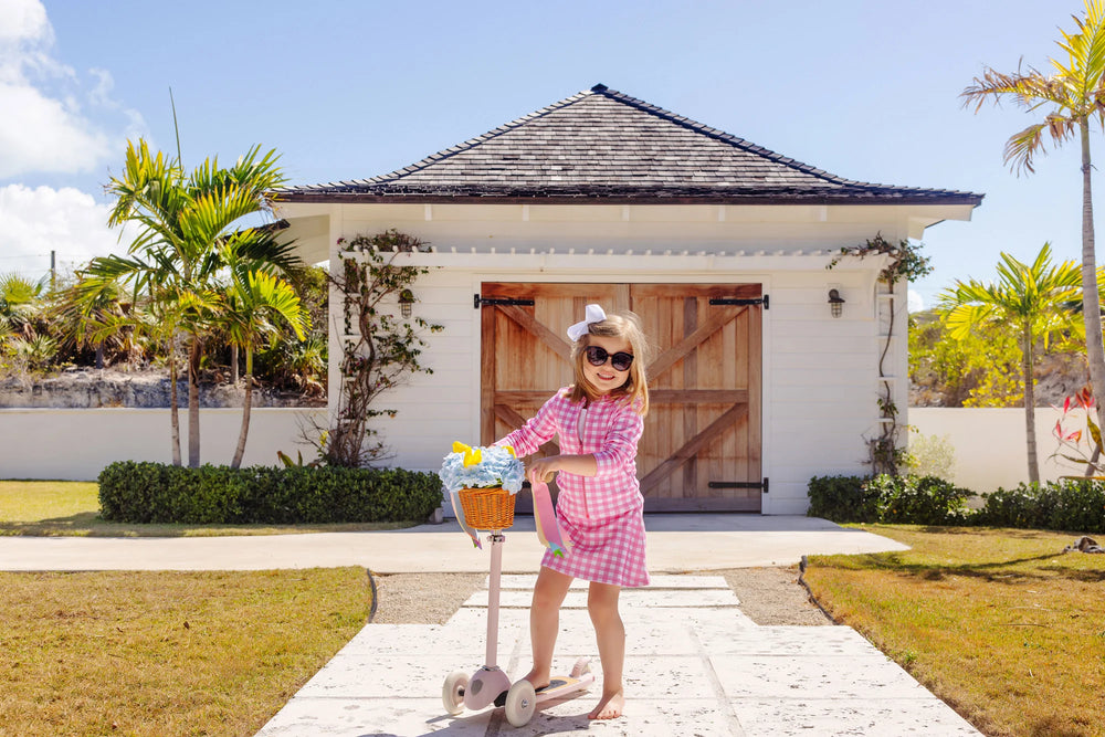 The Beaufort Bonnet Company - Hamptons Hot Pink Gingham Georganna Jacket