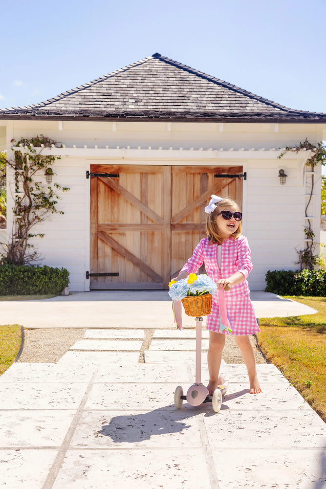 The Beaufort Bonnet Company - Hamptons Hot Pink Gingham Georganna Jacket