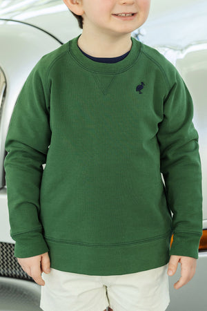 The Beaufort Bonnet Company - Grier Green Cassidy Comfy Crewneck