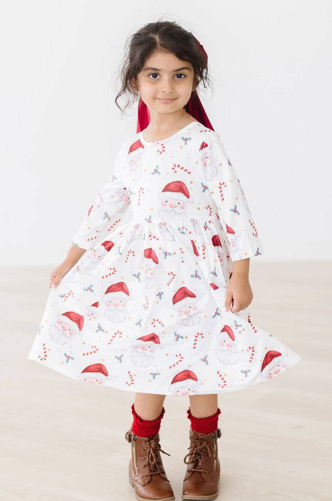 Mila & Rose - Mistletoe Magic 3/4 Sleeve Pocket Twirl Dress