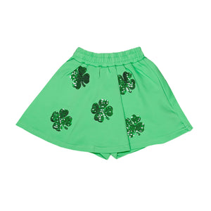 Belle Cher - Green Clover Skort Set