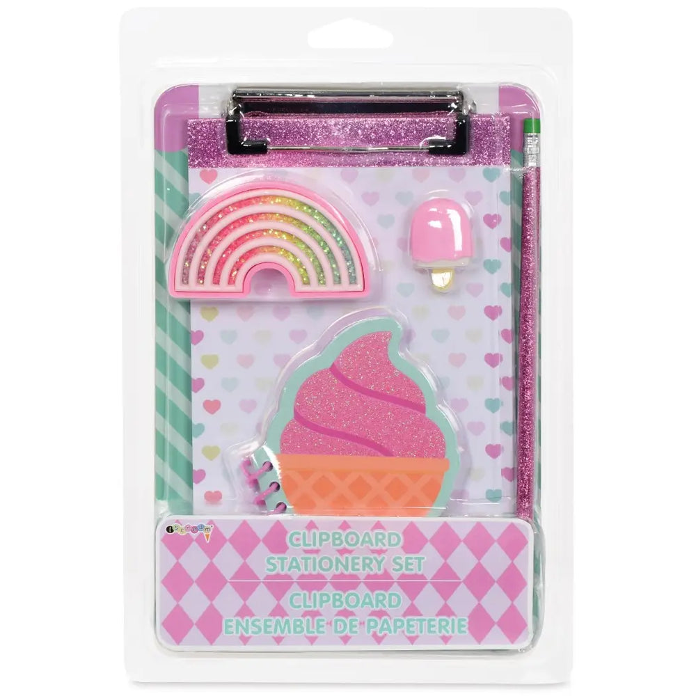 Iscream - Ice Cream Clipboard Stationery Set