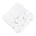 Baby Club Chic - Pink Welcome Baby Burp Cloth Set