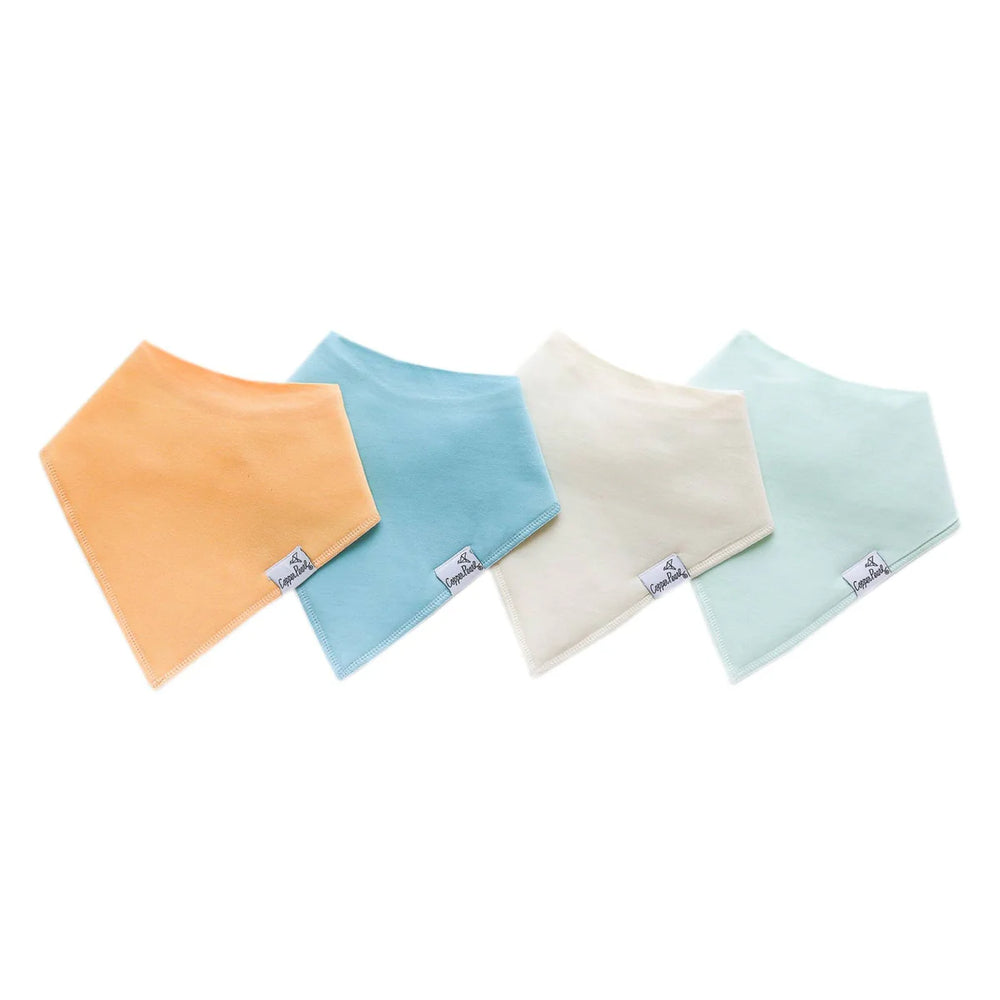 Copper Pearl - Bennie Bandana Bib Set (4-Pack)