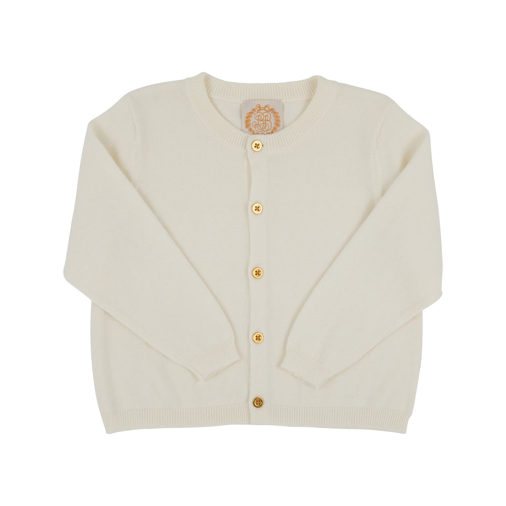 The Beaufort Bonnet Company - Palmetto Pearl Cambridge Cardigan - Gold Buttons