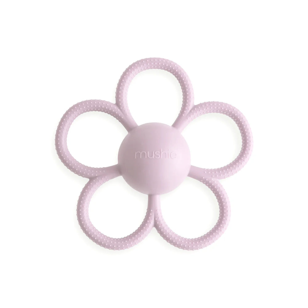 mushie - Daisy Rattle Teether