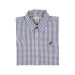 The Beaufort Bonnet Company - Nantucket Navy Windowpane Dean's List Dress Shirt