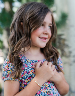 Cherished Moments - Gold-Plated Bracelet Freshwater Pearls