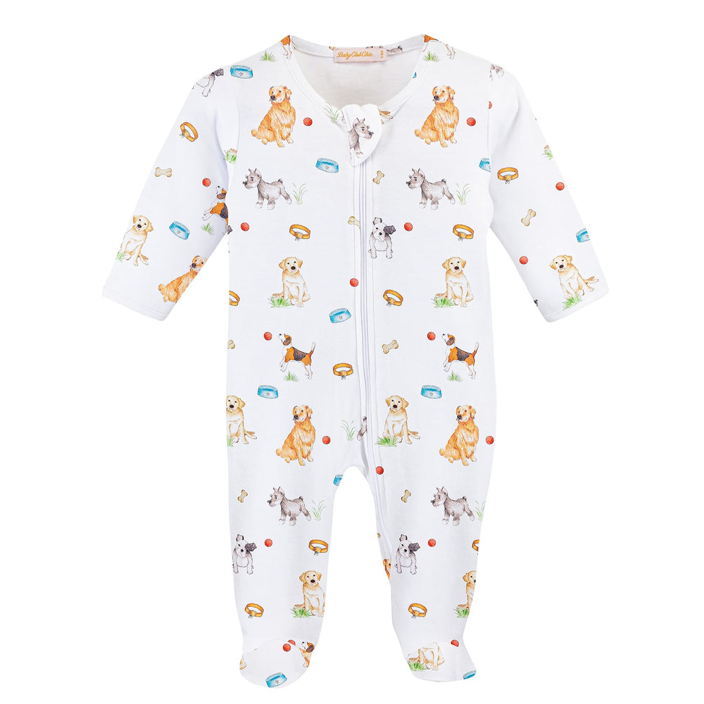 Baby Club Chic - Best Friends Zip Footie