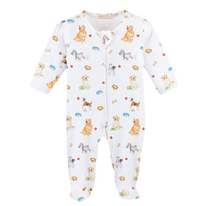 Baby Club Chic - Best Friends Zip Footie