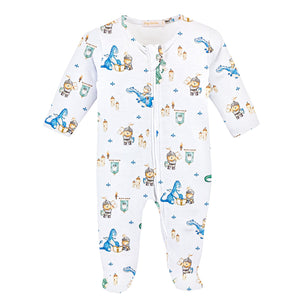 Baby Club Chic - Dragon & Knight Zip Footie