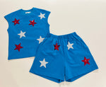 Belle Cher - Stars Sequin Short Set