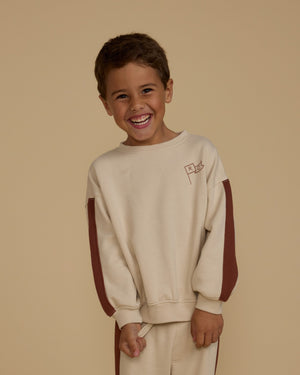 Rylee & Cru - Stone Relaxed Sweatshirt