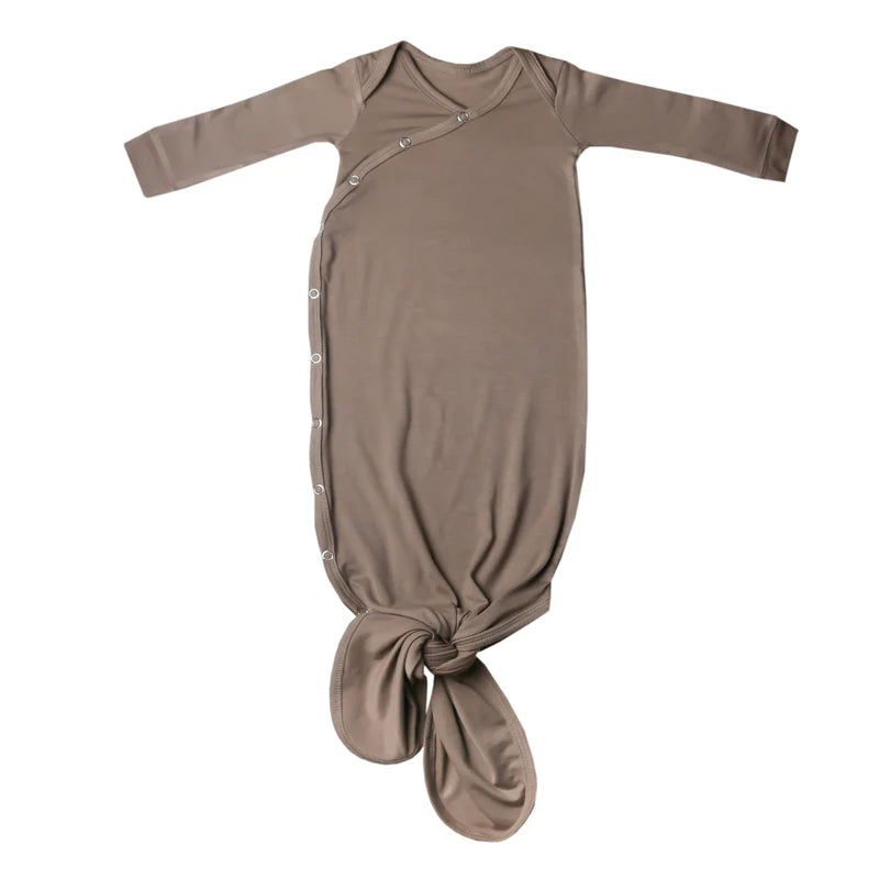 Copper Pearl - Gobi Newborn Knotted Gown