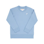 The Beaufort Bonnet Company - Barrington Blue Cassidy Comfy Crewneck - Boys - French Terry