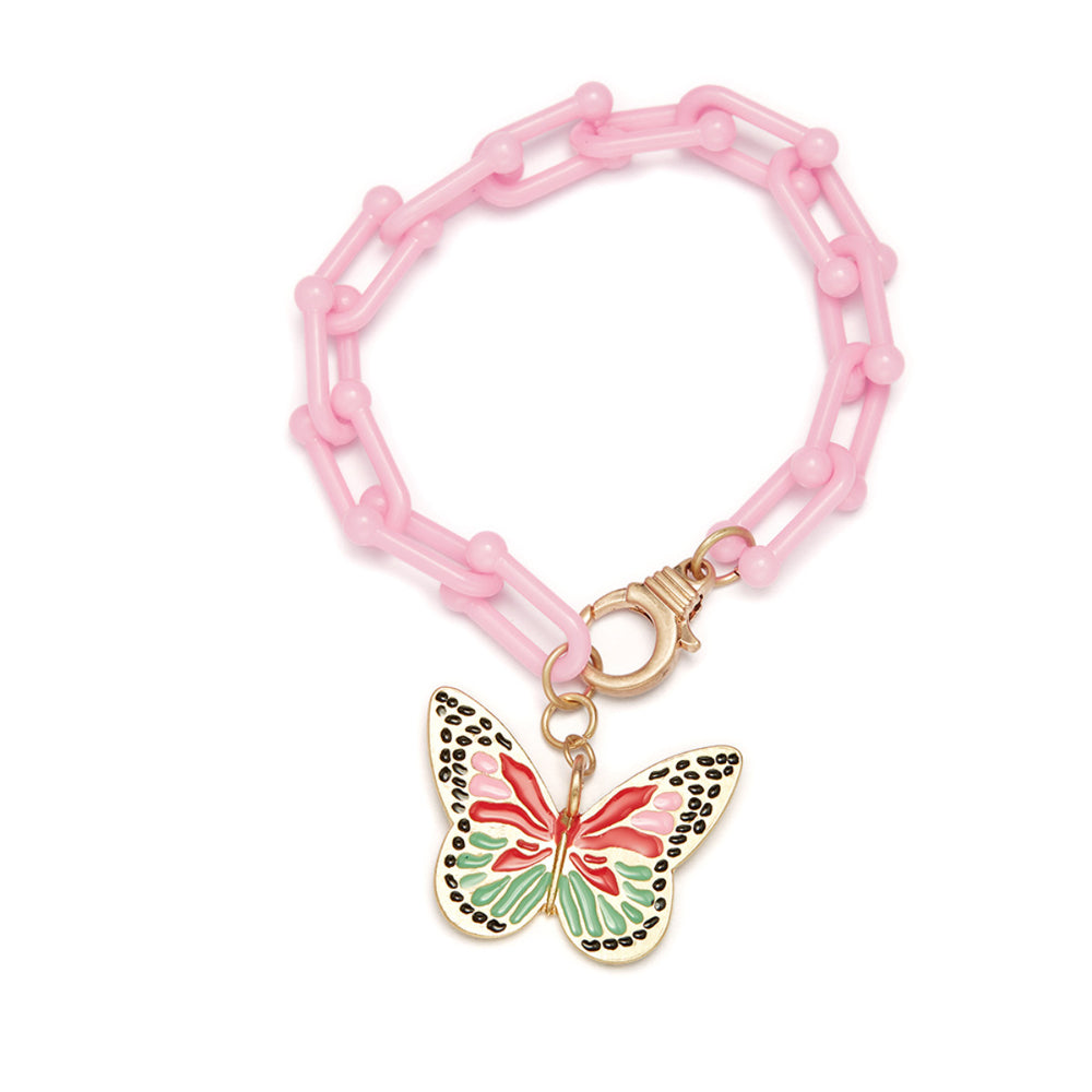 Pink Papilio Bracelet