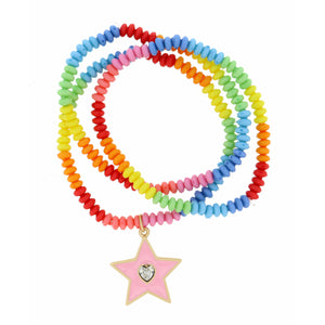 Rainbow Bright Bracelet Stack