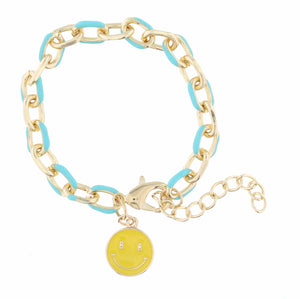 Keep Smilin' Chain Bracelet