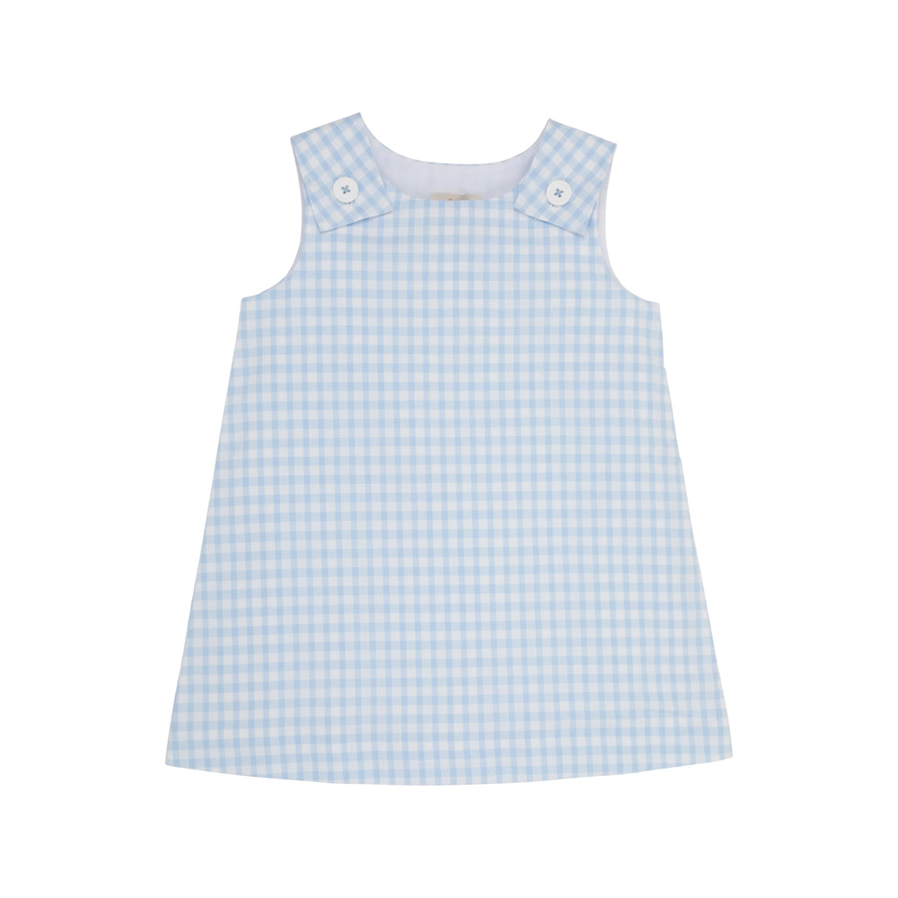 The Beaufort Bonnet Company - Beale Street Blue Gingham Juliet Jumper - Flannel