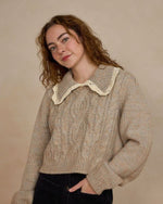 Rylee & Cru - Women's Heathered Sand Alice Sweater