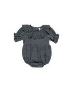 Quincy Mae - Indigo Collared Romper