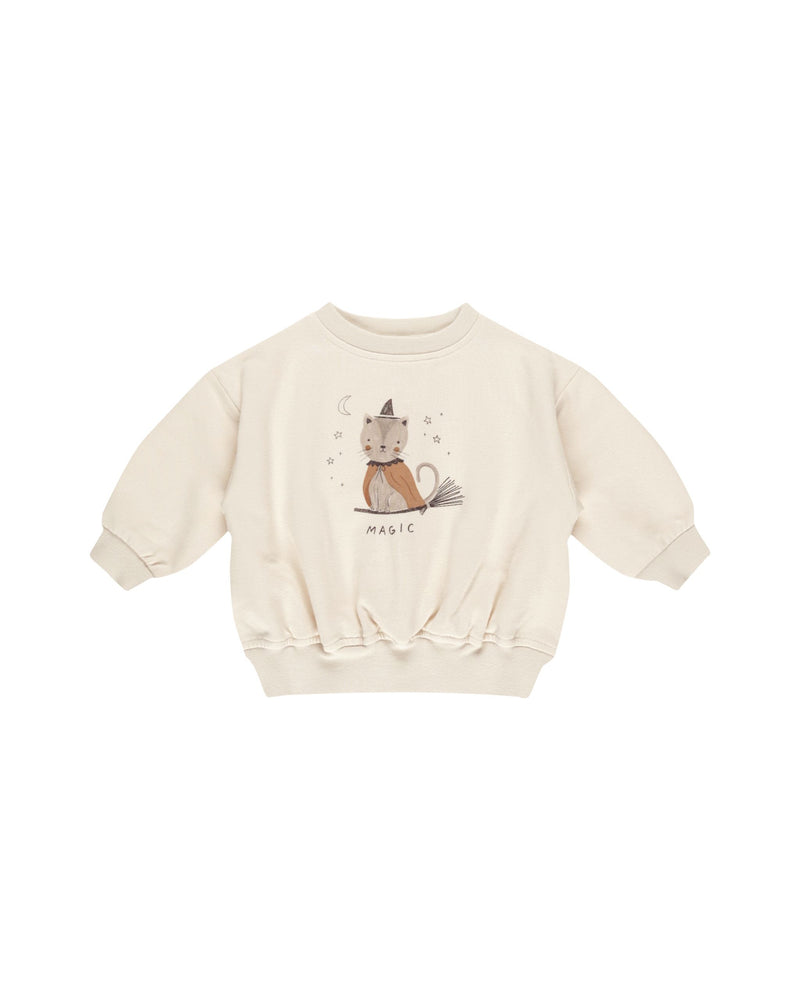 Quincy Mae - Magic Relaxed Fleece Sweatshirt