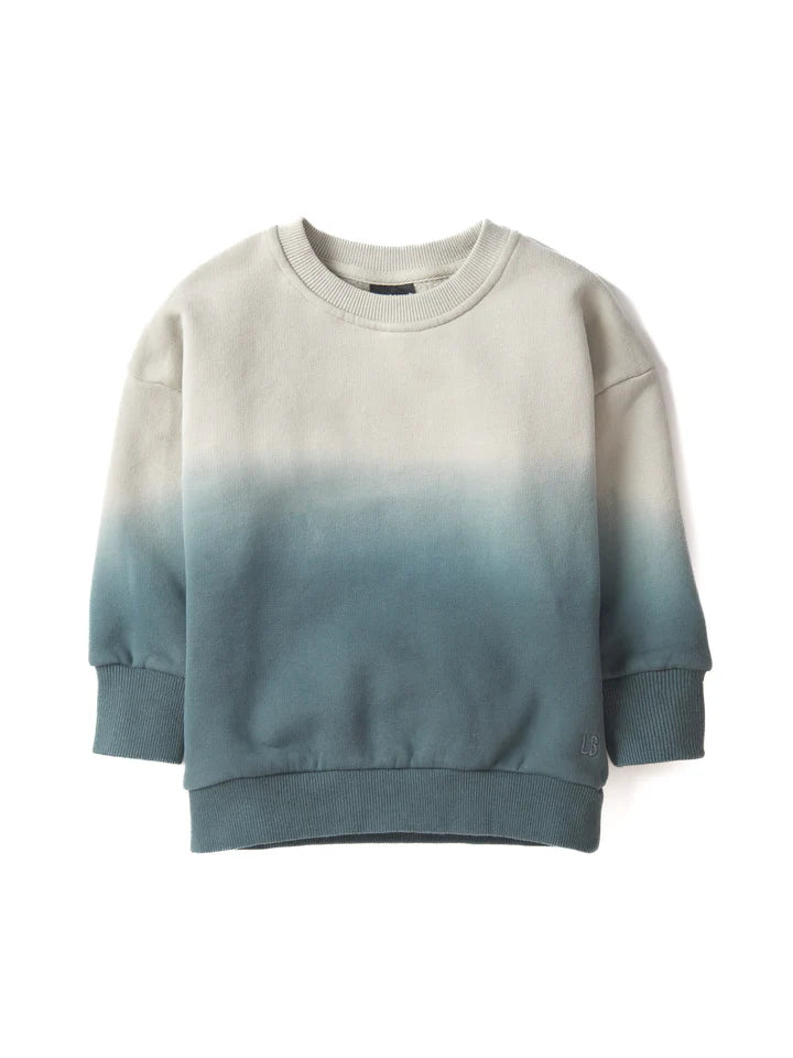 Little Bipsy - Ombre Elevated Crewneck - Night Fall