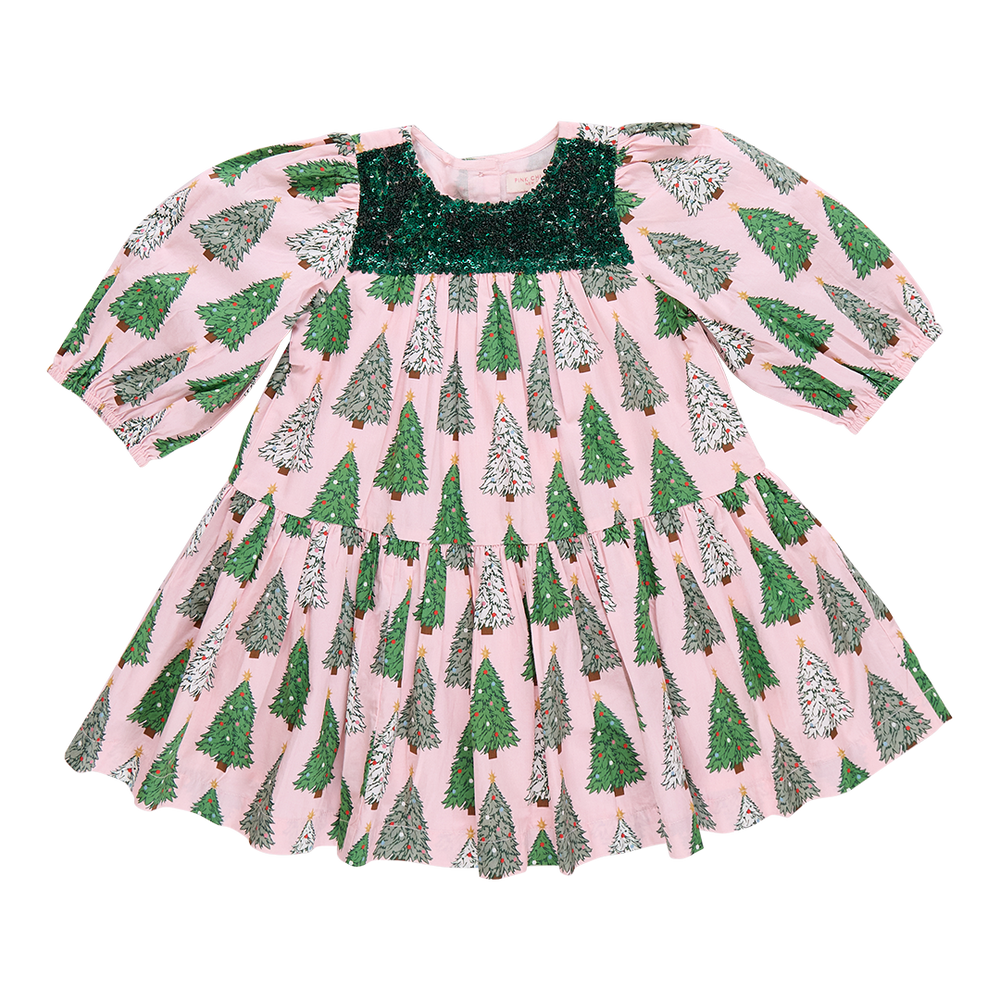 Pink Chicken - Pink Trees Fiona Dress