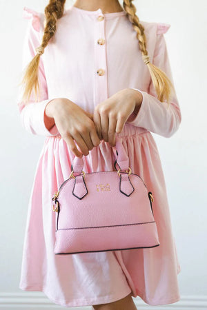 Mila & Rose - Bubblegum Pink Girl's Crossbody Purse