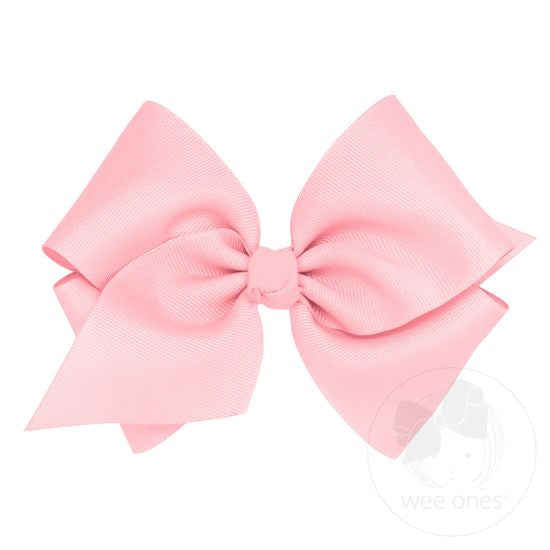 wee ones - Mini King Classic Grosgrain Hair Bow (Knot Wrap)