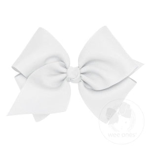 wee ones - Mini King Classic Grosgrain Hair Bow (Knot Wrap)